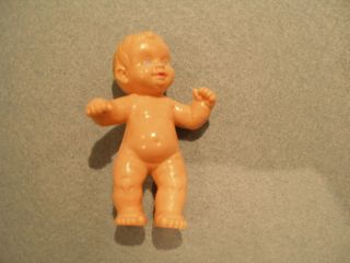 DOLLHOUSE MINIATURES 2 INCH STANDING BABY DOLL   5CM GERMAN MADE