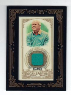 2012 Topps Allen Ginter Arnold Palmer Game Used Item