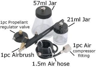 Professional Airbrush Air Brush Kit Great For Aircraft Model Makers 