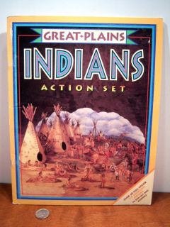 Unused 1992 Great Plains Indians Action Village Punchout Set 50 