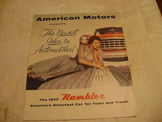Amazing American Motors The 1955 Rambler Incredible Brochure