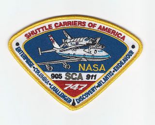 The Final Mission NASA Shuttle Carriers Of America 5 Inch Patch 