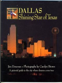 DALLAS Shining Star of Texas Jim Donovan Carolyn Brown signed by both