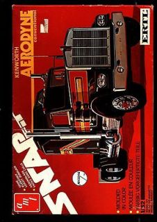 AMT SNAP FIT KENWORTH AERODYNE CONVENTIONAL 132 MODEL KIT OPENED EX 