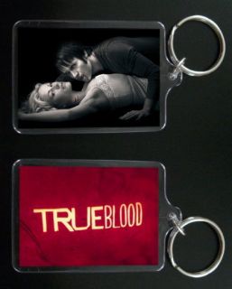 true blood keychain keyring bill and sookie stackhouse 2 time