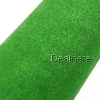 model synthetic turf grass bright green ho scale new