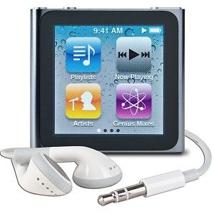 Apple iPod Nano 6th Generation 6g 8GB Digital Music  Player 