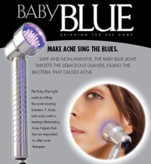 Baby Quasar Blue Acne LED Light Therapy for Acne, Blemishes, Fine 