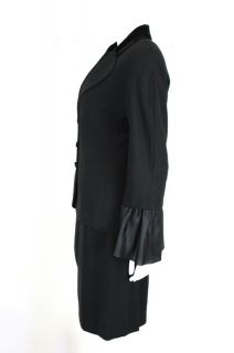 Balenciaga Vintage Black Suit Le Dix Circa 80s at Socialite Auctions 