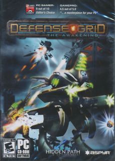 Defense Grid The Awakening Aspyr Tower Combat PC Game Brand New in Box 