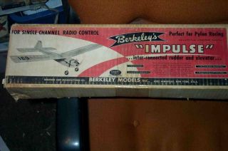   Berkeleys Balsa Wood 45 w s Radio Control Impulse Plane Kit