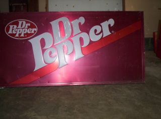   Dr Pepper sign,34x72,Perfect barn hanger,Attalla Antiques,Attalla,Al