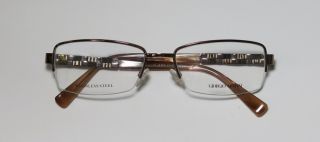   Armani 592 52 17 135 Cute Shiny Glitter Brown Eyeglass Glasses Frame