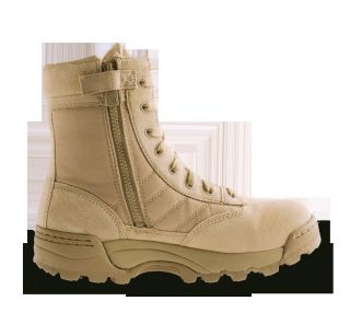   Swat Desert Tactical Police Military pantshose Boots Side Zip 2 Colors