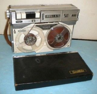   Cosmopolitan # 400 Reel to Reel Tape Recorder w/ Transistor AM Radio