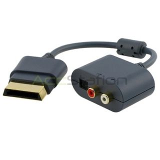 Optical Audio Adapter for Xbox 360 HDMI AV Cable Gamin