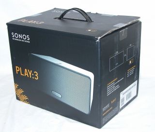 SONOS PLAY3US1 PLAY 3 Wireless Home Audio Streaming Music Media Player