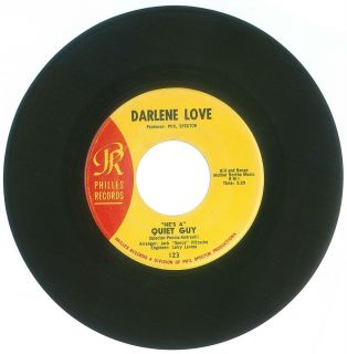   45 RPM LOT Darlene Love Phillies Records 123 DJ Promo Stock Quiet Guy