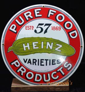 Ande Rooney Heinz 57 Food Products Vintage Reproduction Sign