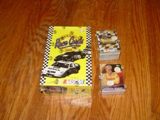    race trading cards LOT wax box set 1991 1994 Racing car Classic 1996