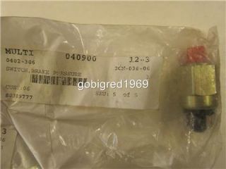   Cat ATV Brake Pressure Switch 0402 306 Lots More Parts Listed