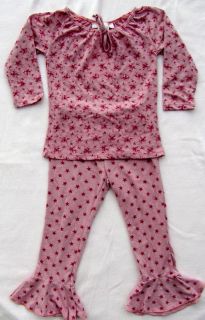 nwt 2t dylan ava pink floral star rhumba outfit