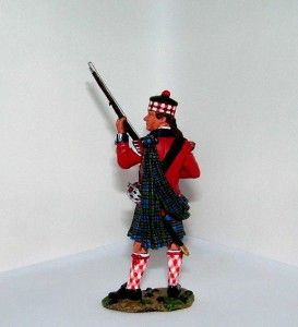 KING & COUNTRY AWI 42nd HIGHLANDER STANDING READY ( MINT & BOXED