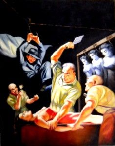 The Spider Pulp Art The Shadow Doc Savage Torture Chamber Serial 