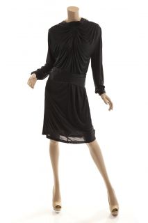 BCBG Max Azria Runway Collection Graphite Dress Size L