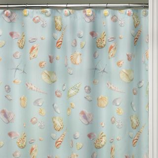 Ocean Sea Shell Starfish Bathroom Bath Shower Curtain