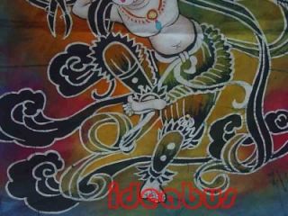 Chinese Art Handmade Batik Wax Dyed Tapestry GZA1015C71