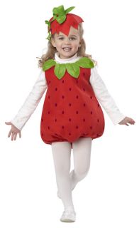 Strawberry Girl Toddler Halloween Costume 00094