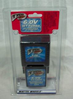Tyco RC 6 0V Jet Turbo Premium NiCd Battery Pack and Charger New 
