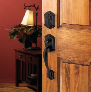 Baldwin Entrance Lock Set Handleset with Levers and Deadbolt Door Lock 