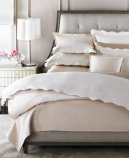 Barbara Barry Peaceful Pique KING Duvet Cover Moonglow $437.50