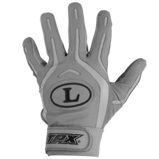   Slugger TPX Pro Design BG26 Batting Gloves Gray Gray XL