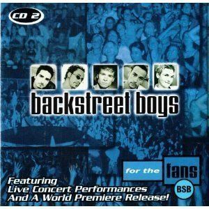 CD Backstreet Boys for The Fans Live Disk 2