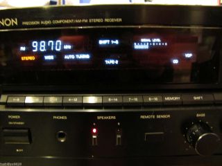 Denon DRA 1025RA Precision Audio Component AM FM Stereo Receiver