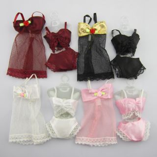 You are bidiing on four sets of brand new barbie Lingerie Set s