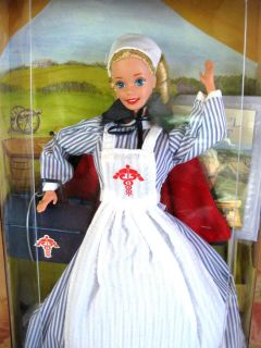 Civil War Nurse Barbie Doll American Stories Collection MIB NRFB 1995 