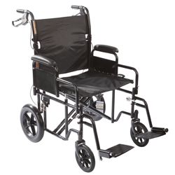Roscoe Bariatric Transport Chair Heavy Duty Wheelchair
