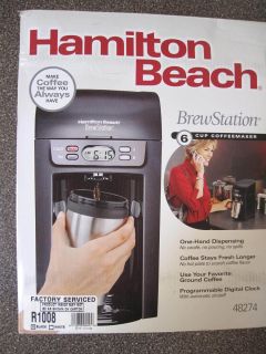 Hamilton Beach 48274 Brewstation 6 Cups Coffee Maker
