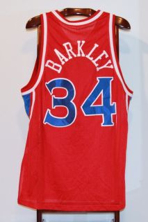 Retro Throwback Charles Barkley Philadelphia 76ers Road Jersey 52 