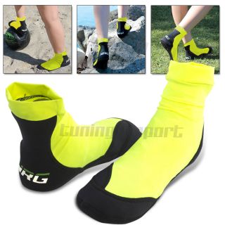  WATERSPORT NRG SAND SOCKS SHOES BEACH SOCCER VOLLEYBALL GREEN XS SKIN