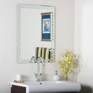 Frameless Bathroom Wall Mirror Hall Designer Checkmate