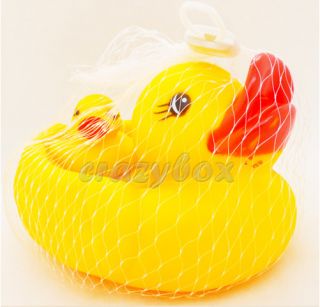 Funny Baby Bath Toys Rubber Race Ducks Yellow for kids Gift Baby