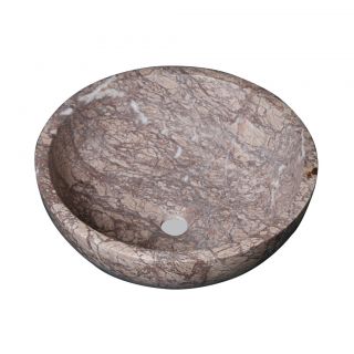 Marble Stone Vessel Sink Bathroom Vanity Natural Bowl