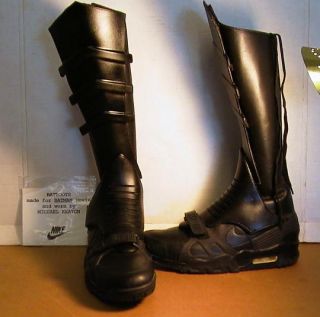 Batman 1989 Michael Keaton Boot Armor Boots Shoes Latex 89 Armor Prop 