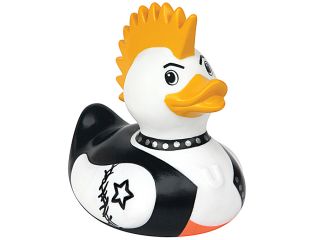 collectible rubber ducks by design room rock idol 2 4 tall built in 