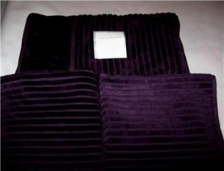 Earl Wilson Ribbed Merlot Luxury Bath Towel 2 Hand Towels